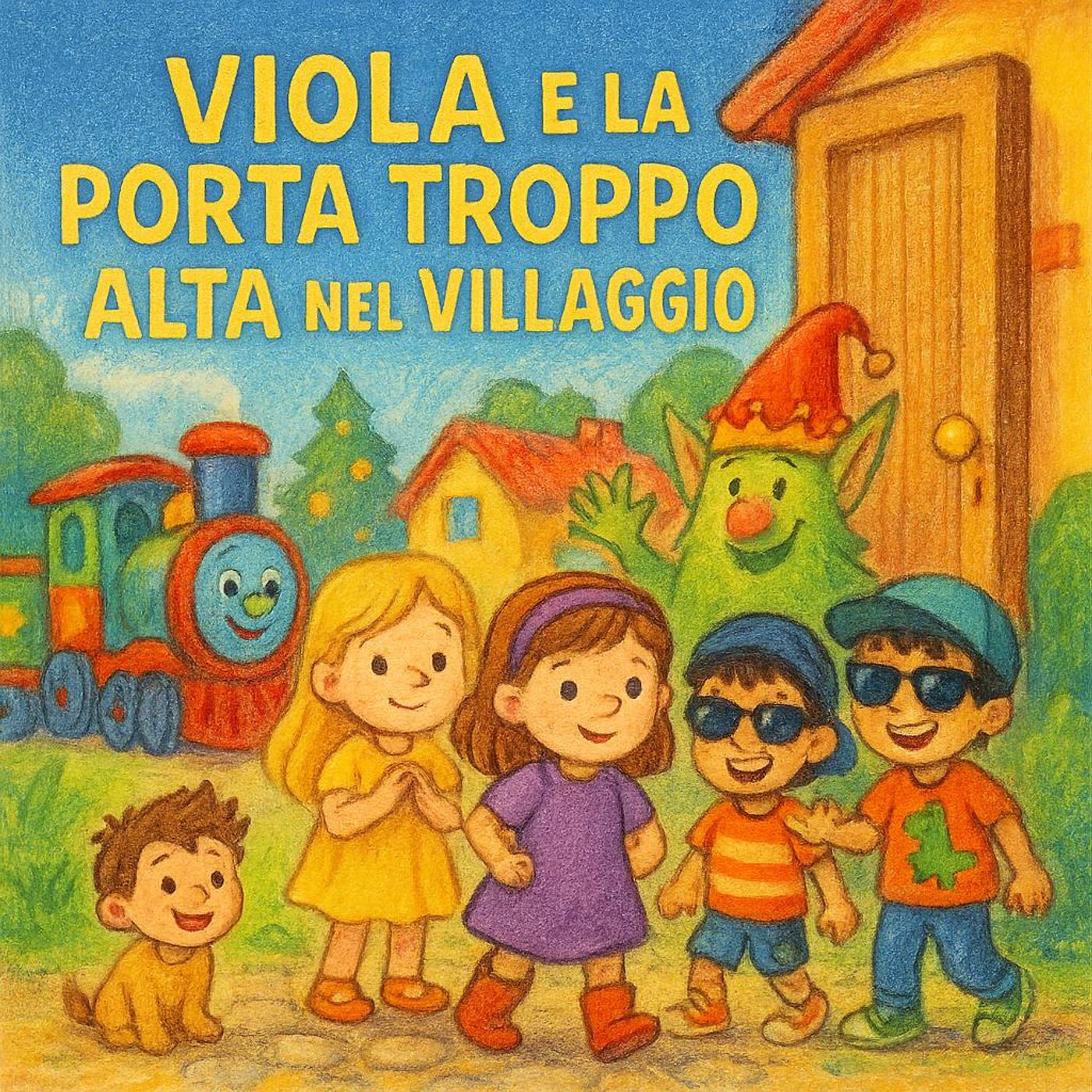 Viola e la Porta Troppo Alta nel Villaggio