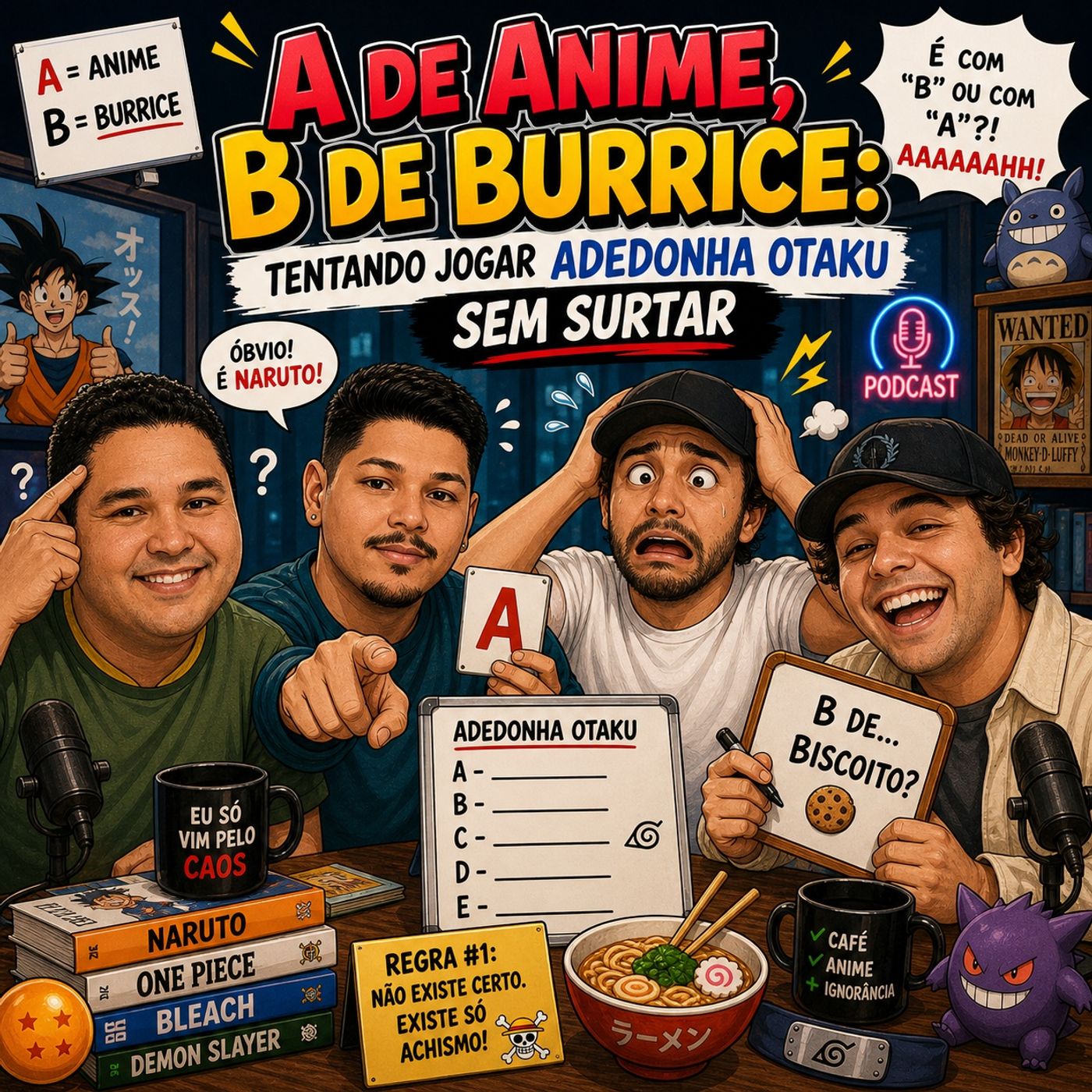 Episódio 76 - A de Anime, B de Burrice: Tentando Jogar Adedonha Otaku Sem Surtar episode artwork
