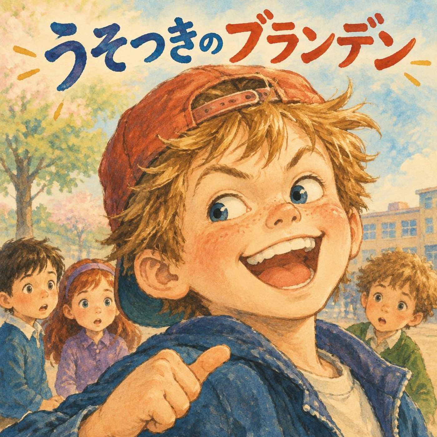 ジャンプ・マスター5000！？うそつき少年ブランデンの校庭大勝負 ｜【子ども向けのお話】 episode artwork