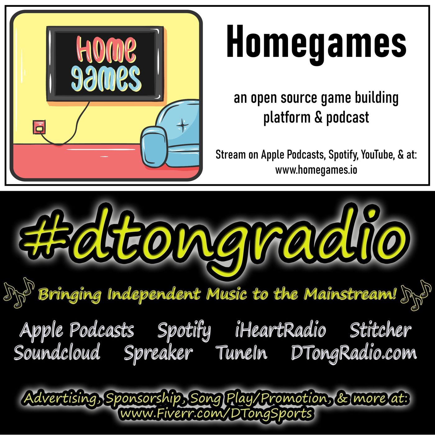 DTong Radio Indie Music Showcase