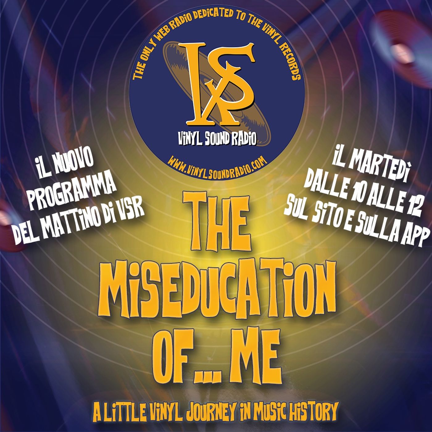 Vinyl Sound Radio: The miseducation of... me podcast artwork
