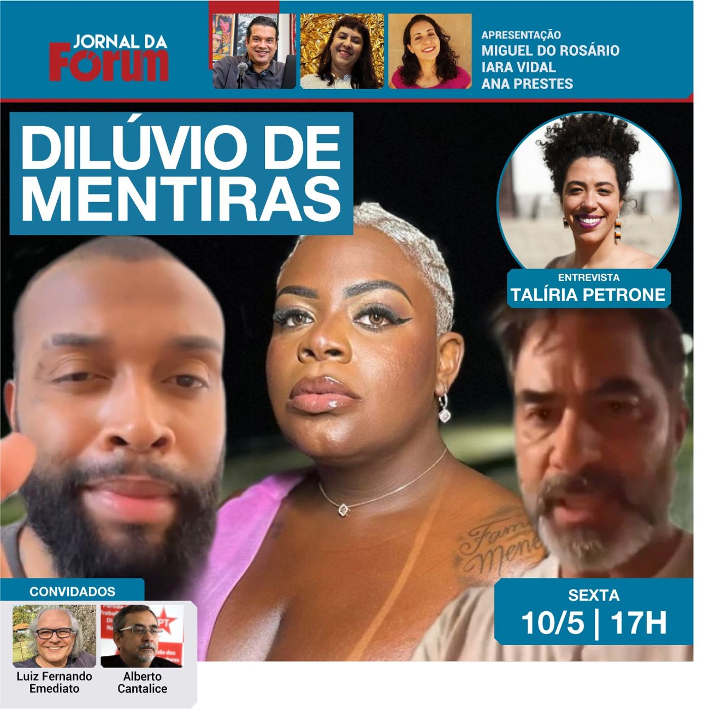 Bolsonaristas inundam a rede com mentiras | Fake news atrapalham ajuda ao Sul | Pimenta responde episode artwork