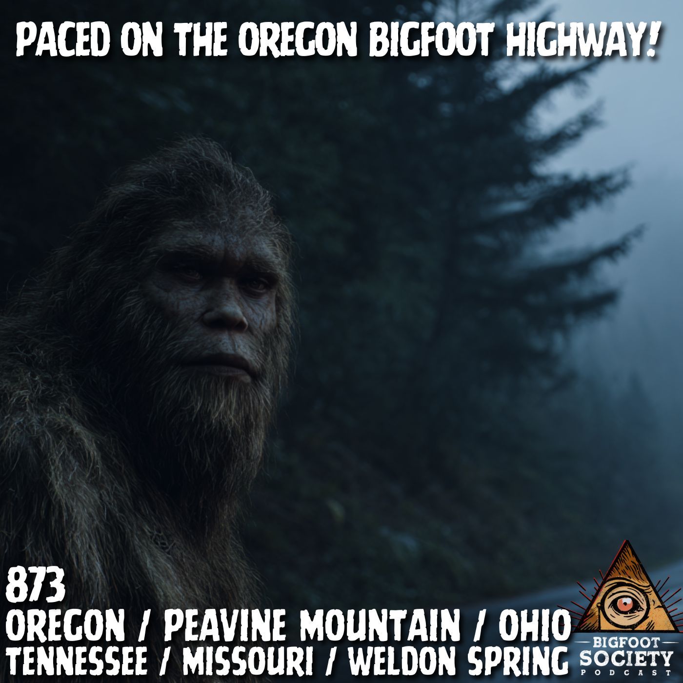 Paced on the Oregon Bigfoot Highway!