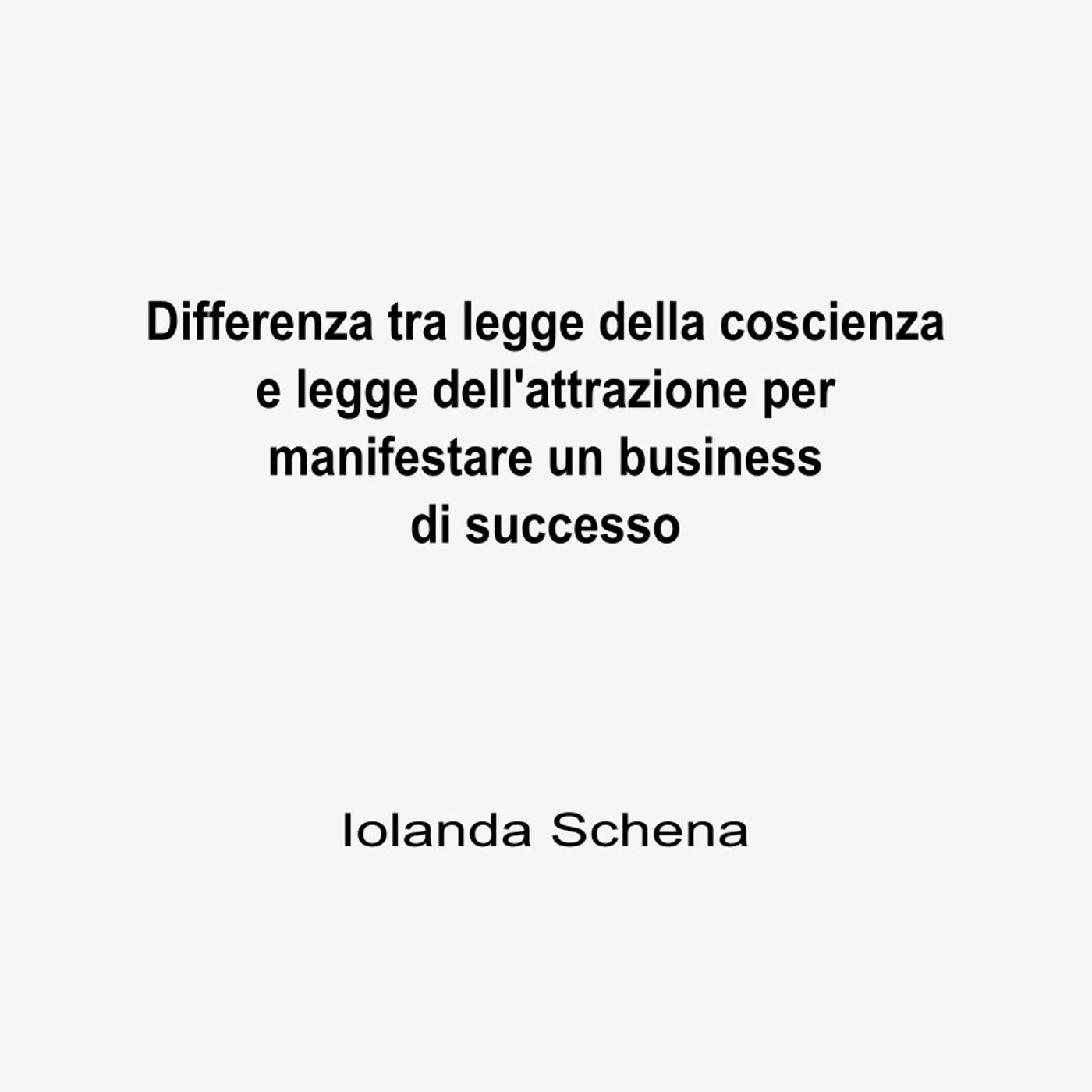 Differenza tra legge di attrazione e legge della coscienza per un business redditizio episode artwork