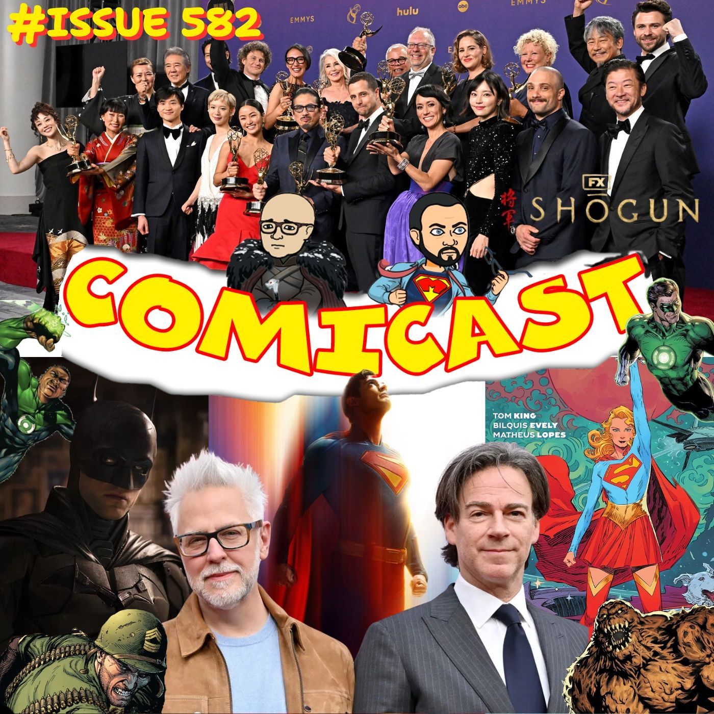 Issue 582: Shut Up Jerry London & DCU Status Update episode artwork