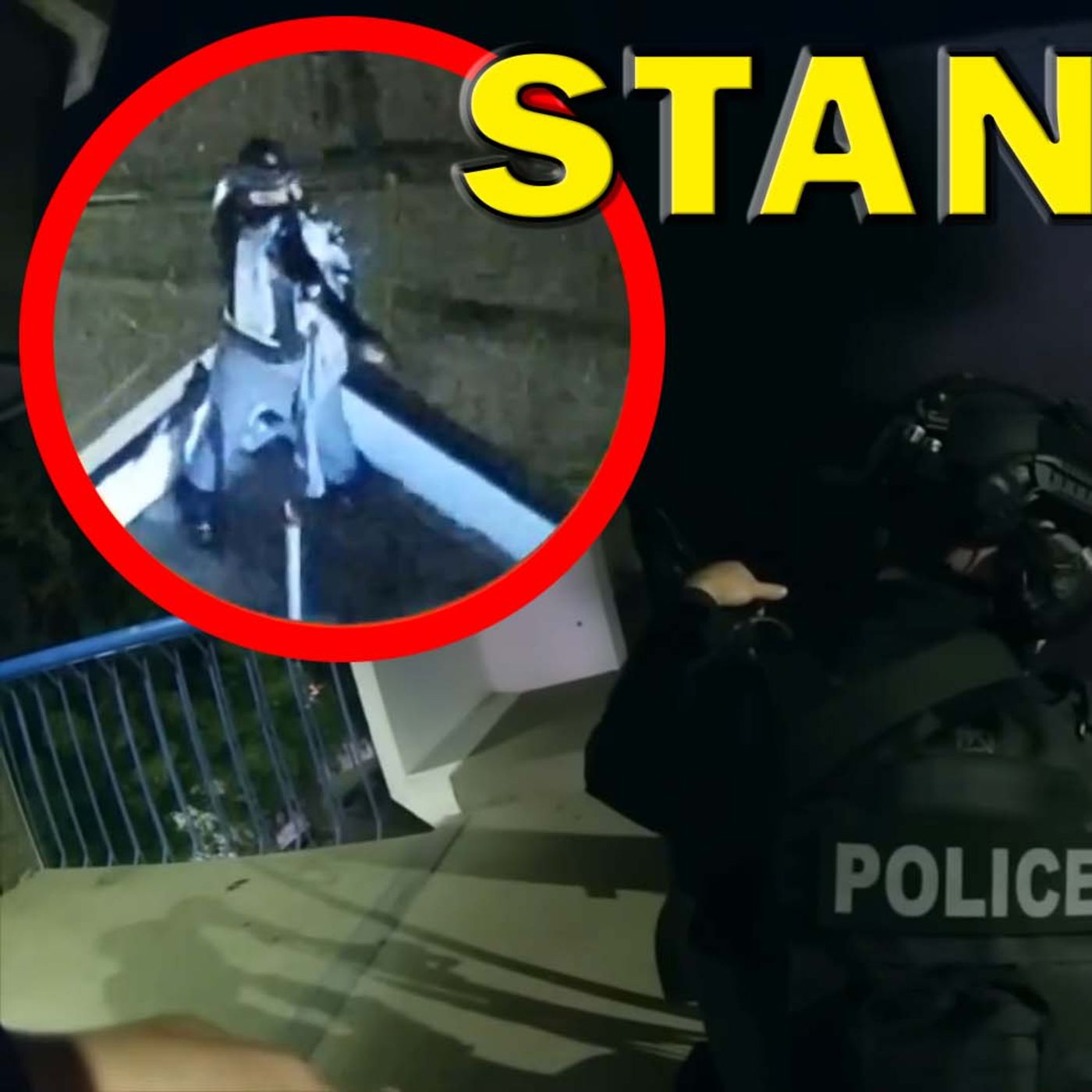Nerve Wracking Standoff With Armed Suspect Caught On Video - LEO Round Table S08E178 episode artwork