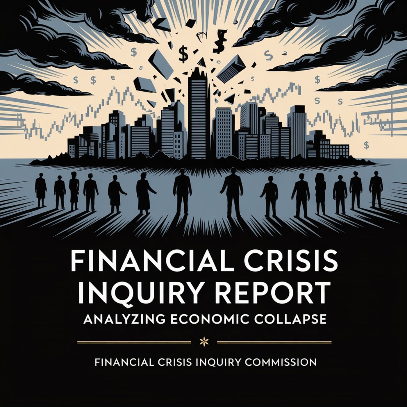 Financial Crisis Inquiry Report : Analyzing Economic Collapse cover art