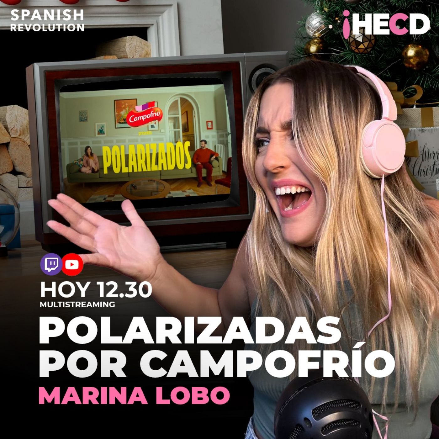 HECD! 583 Martes de directo: y tongorteoooo + La polarización de Campofrío y Roro, Ana Rosa, Rosalía y el feminismo