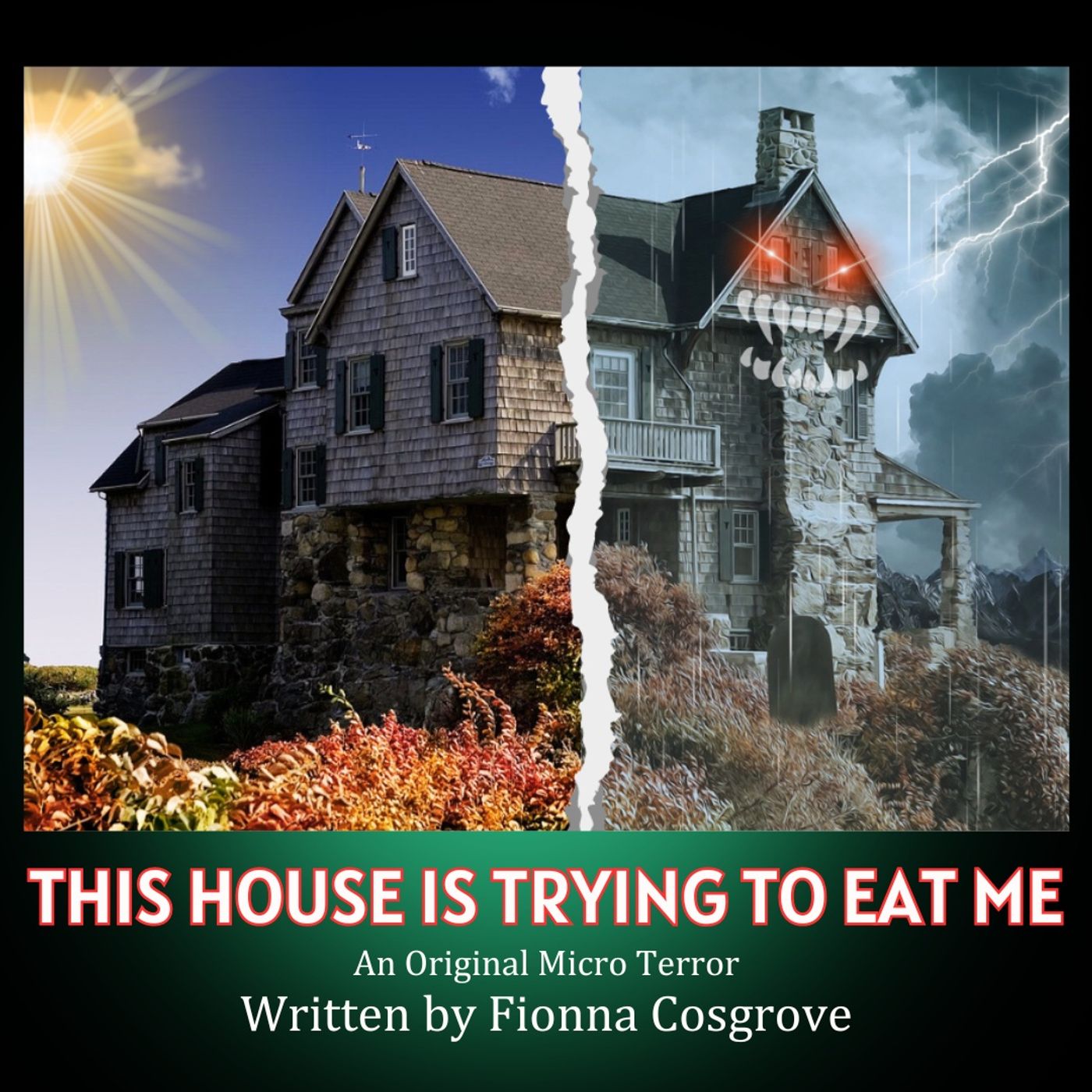 “THIS HOUSE IS TRYING TO EAT ME” by Fionna Cosgrove #MicroTerrors