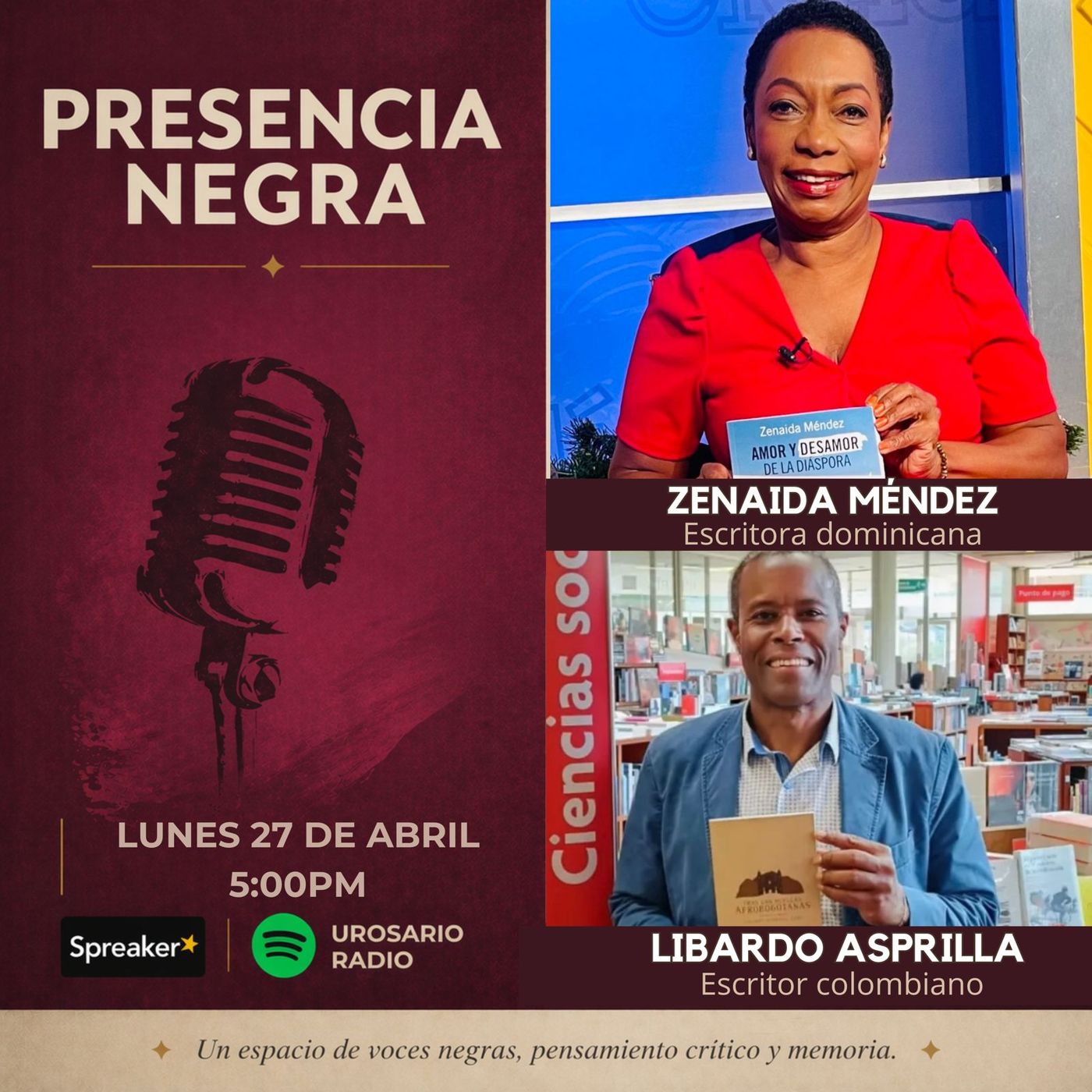 Literatura, memoria y diáspora afro episode artwork