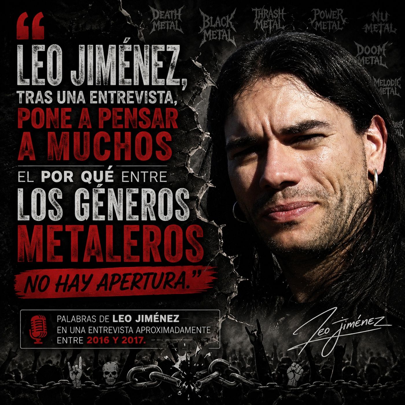 Y TU tienes apertura metalera episode artwork