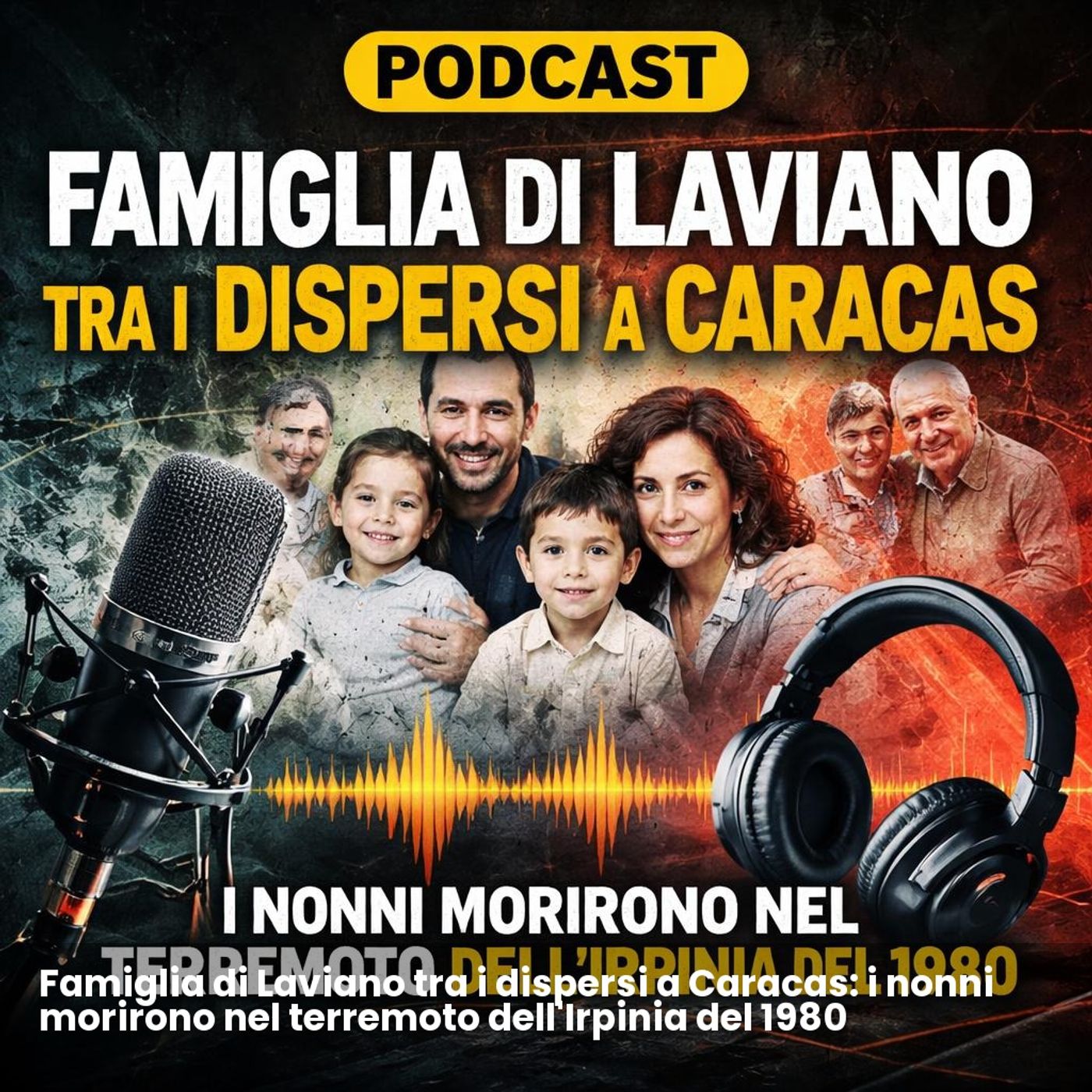 Famiglia di Laviano tra i dispersi a Caracas: i nonni morirono nel terremoto dell'Irpinia del 1980 episode artwork