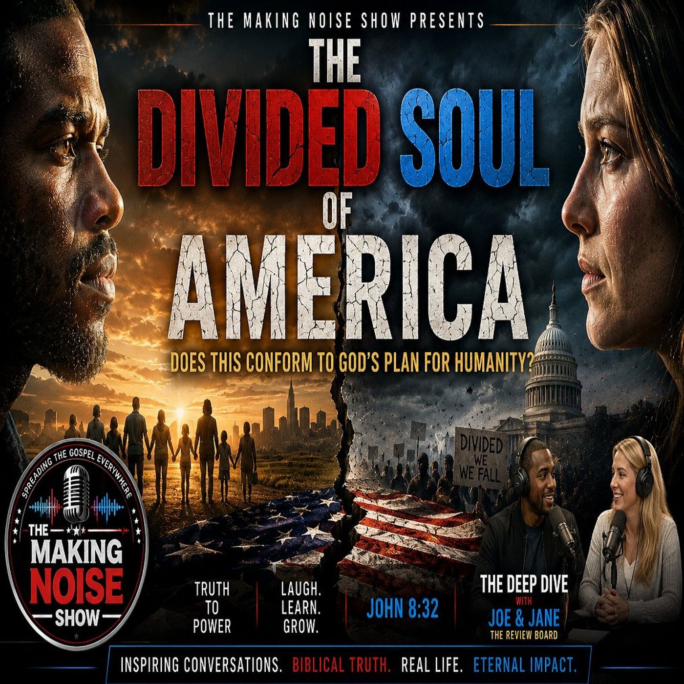 The Divided Soul of AMERICA episode artwork