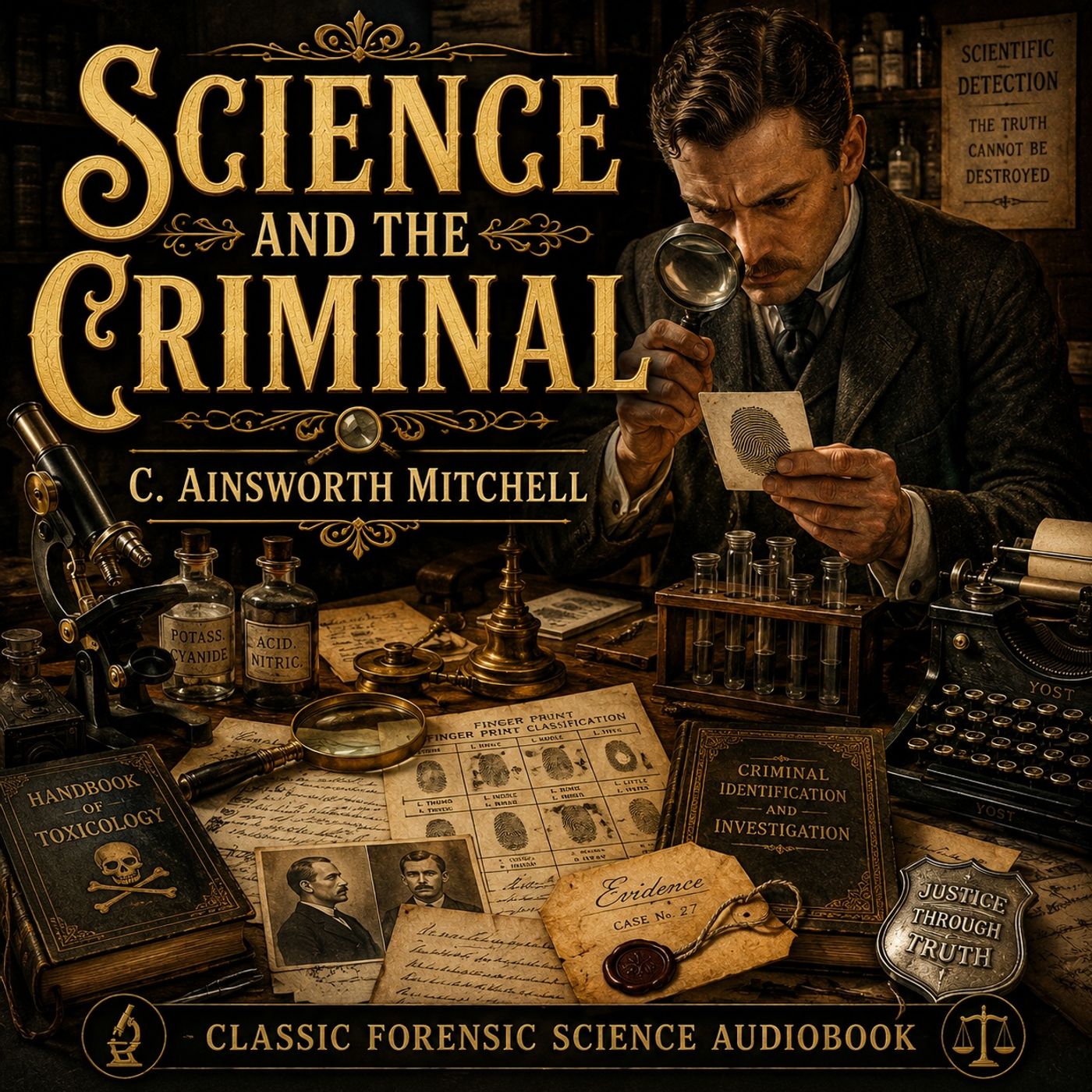 Science and the Criminal by C. Ainsworth Mitchell | Classic Forensic Science, Crime Investigation & Criminal Detection (Audiobook)