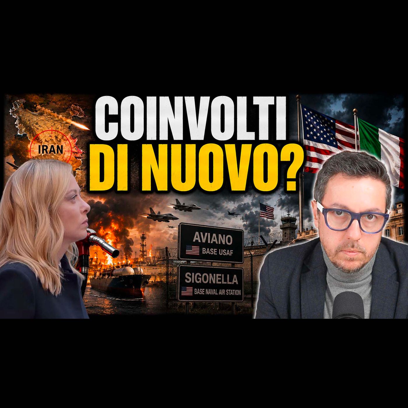 GUERRA ALL’IRAN: L’ITALIA DI NUOVO COINVOLTA?