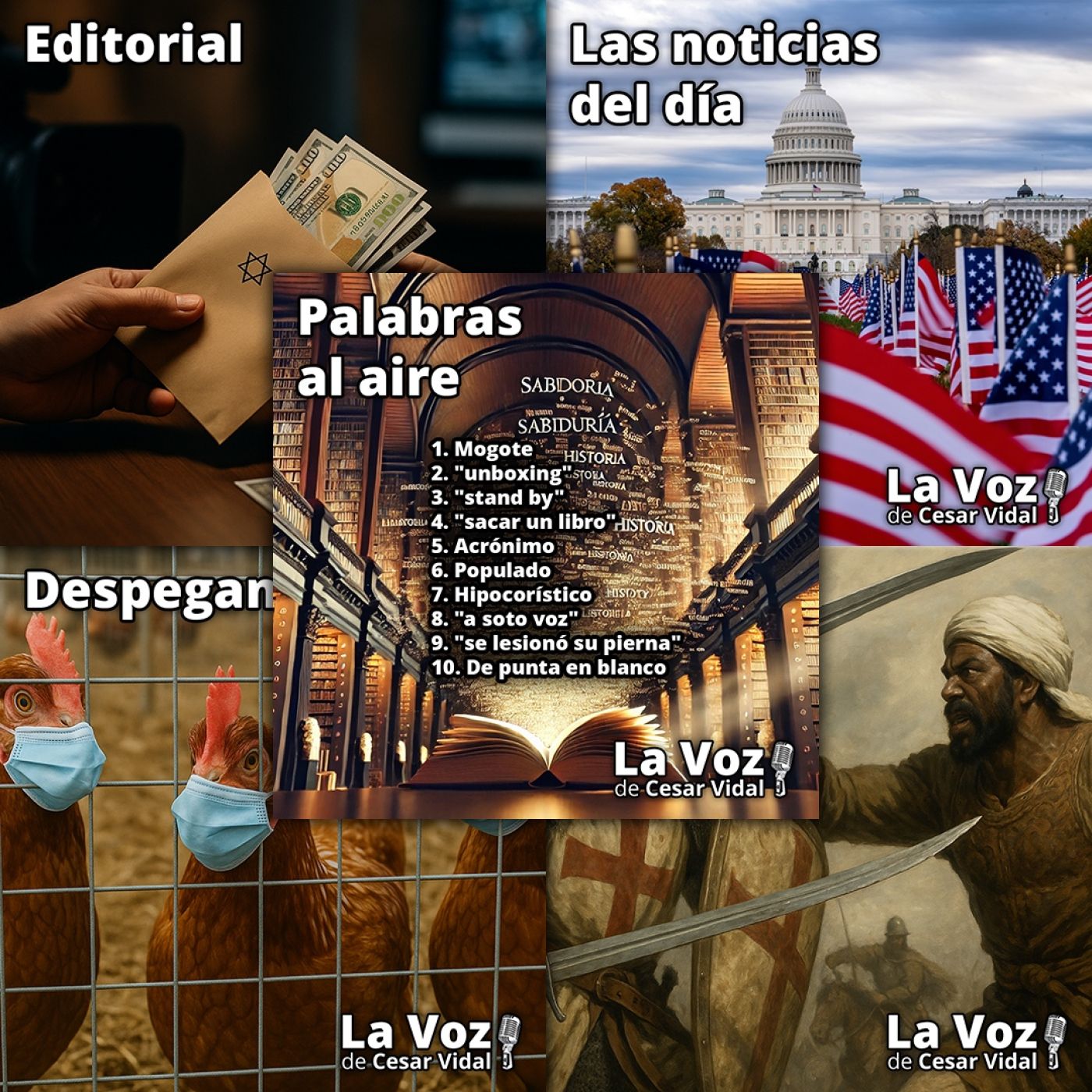 Programa Completo de La Voz de César Vidal - 10/11/25 episode artwork