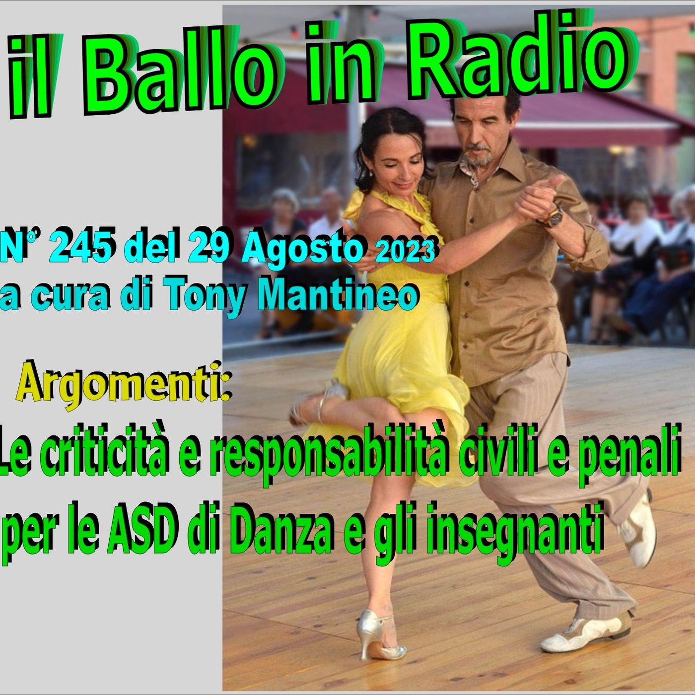 MUSICANDO Tony Mantineo il Ballo in Radio/TV N° 248 in radio il 19/9 thumbnail