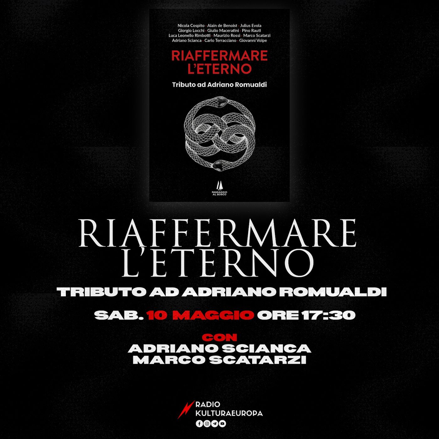 Riaffermare l' Eterno, tributo ad Adriano Romualdi