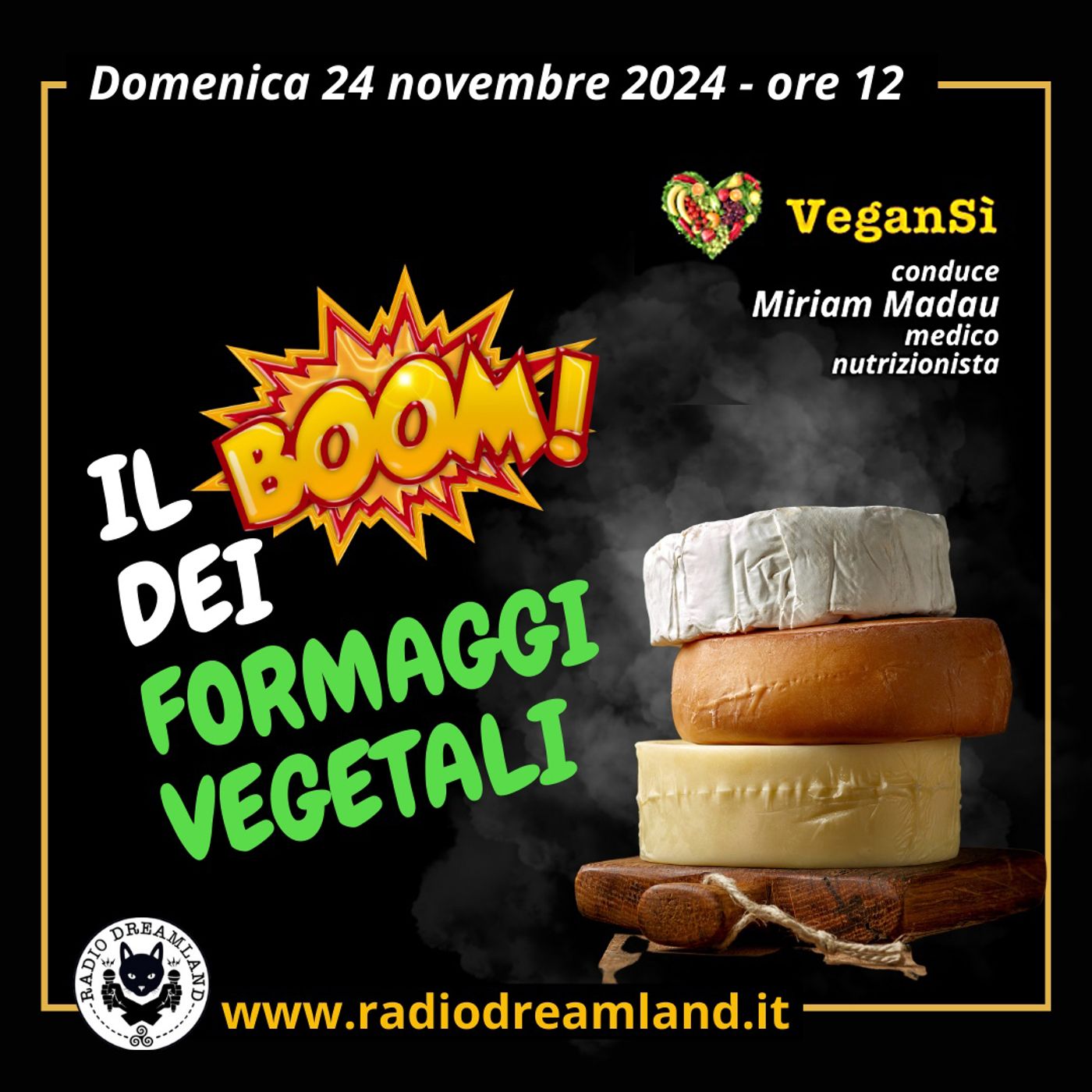 Il boom dei formaggi vegetali