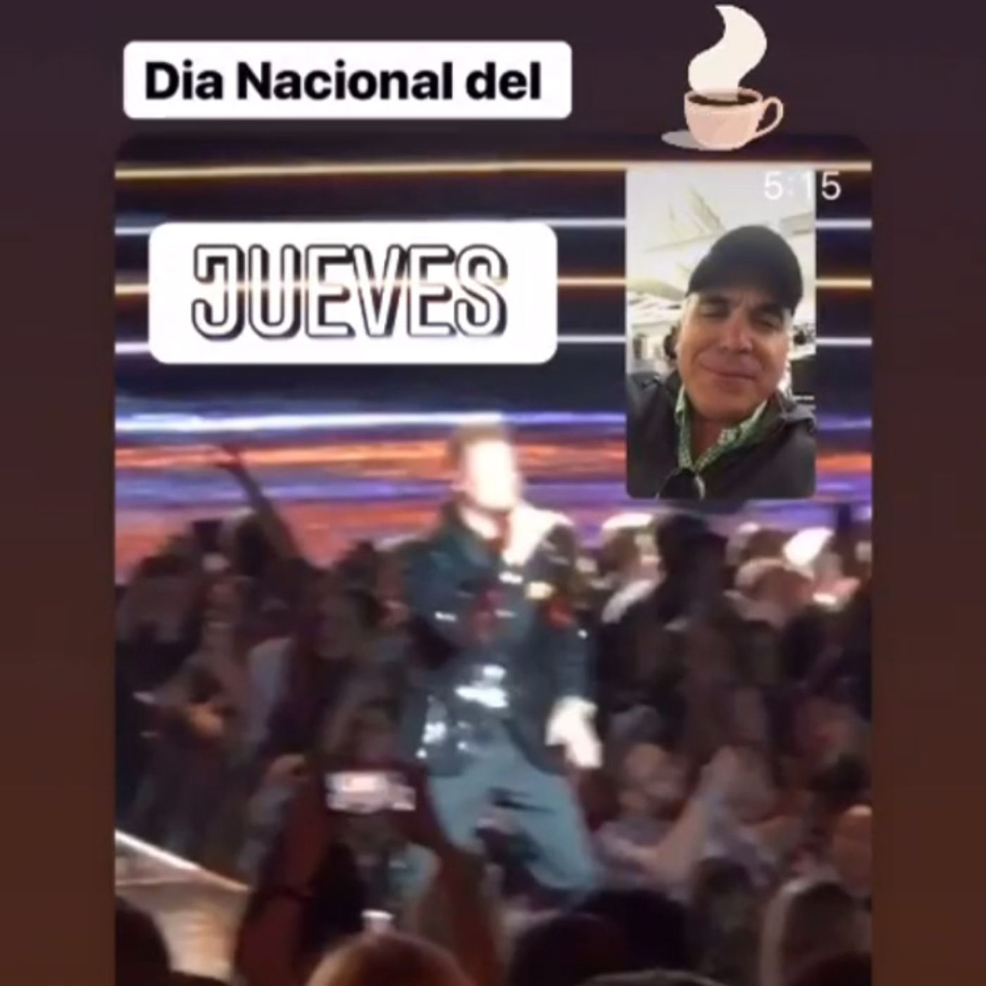 Lavándose... las noticias.