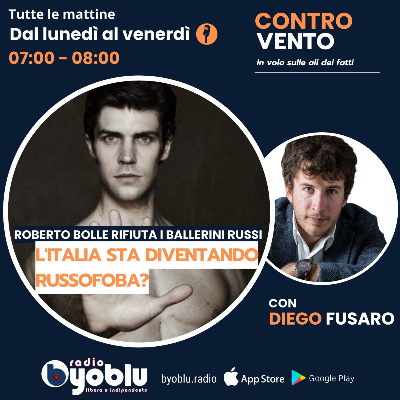 Roberto Bolle rifiuta i ballerini russi. L'Italia sta diventando russofoba? episode artwork