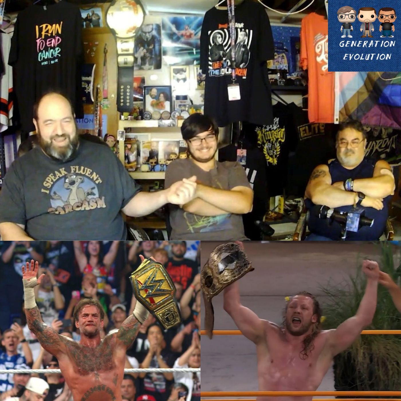Episode 129: New WWE Champion CM Punk & New AEW Champion Kenny Omega! (7/10/2026) episode artwork