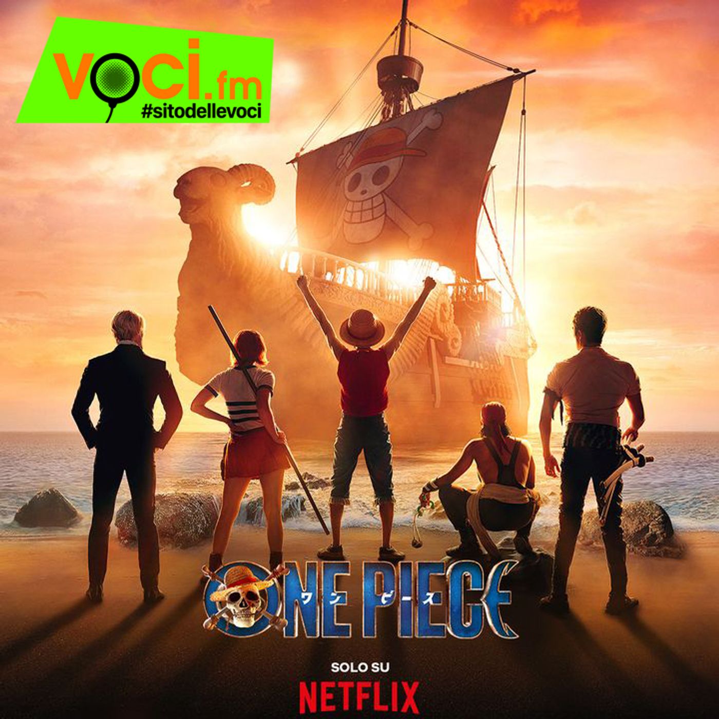 Clicca PLAY e ascolta la news LE VOCI DELLA CIURMA DI "ONE PEACE", SERIE LIVE ACTION NETFLIX episode artwork