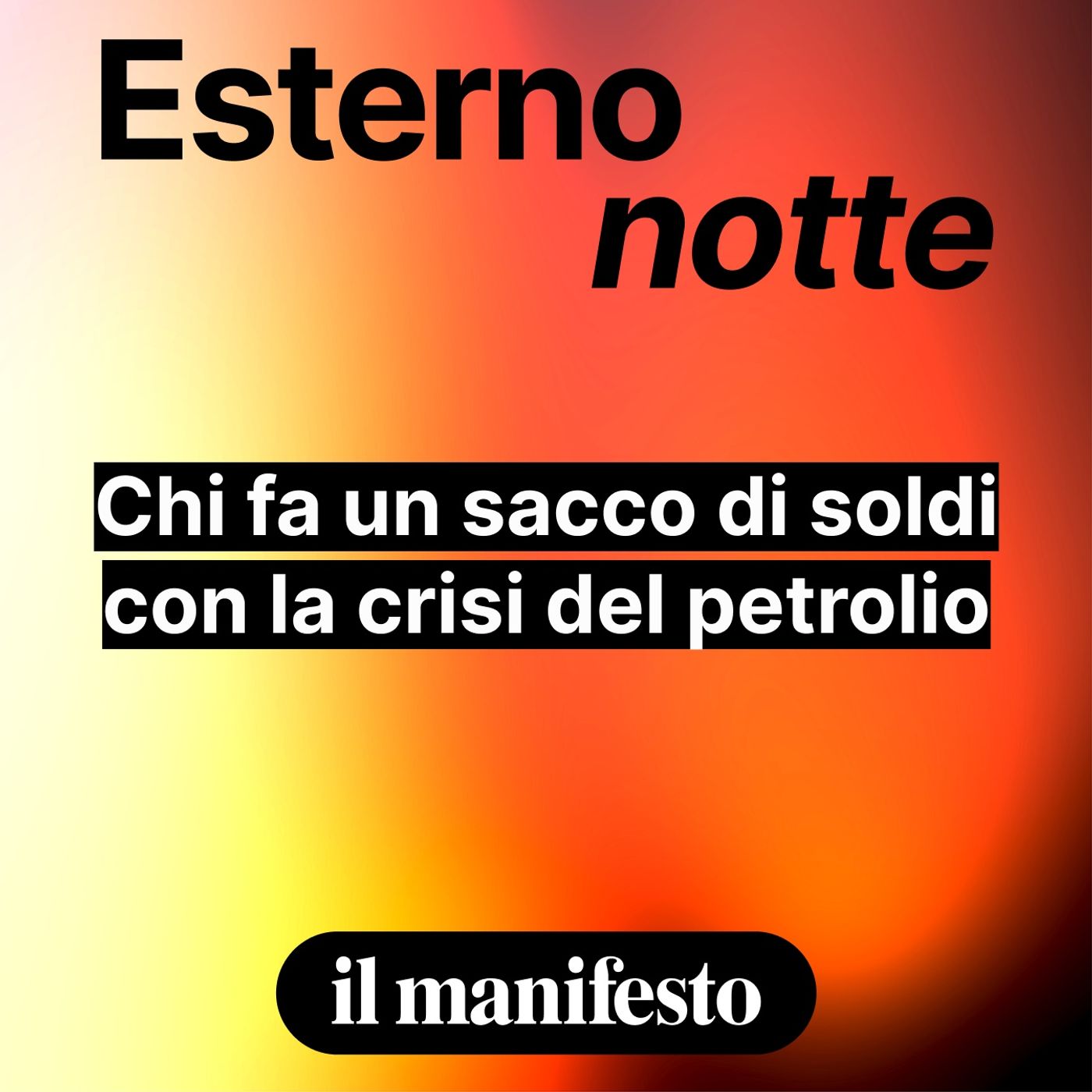 Chi fa un sacco di soldi con la crisi del petrolio