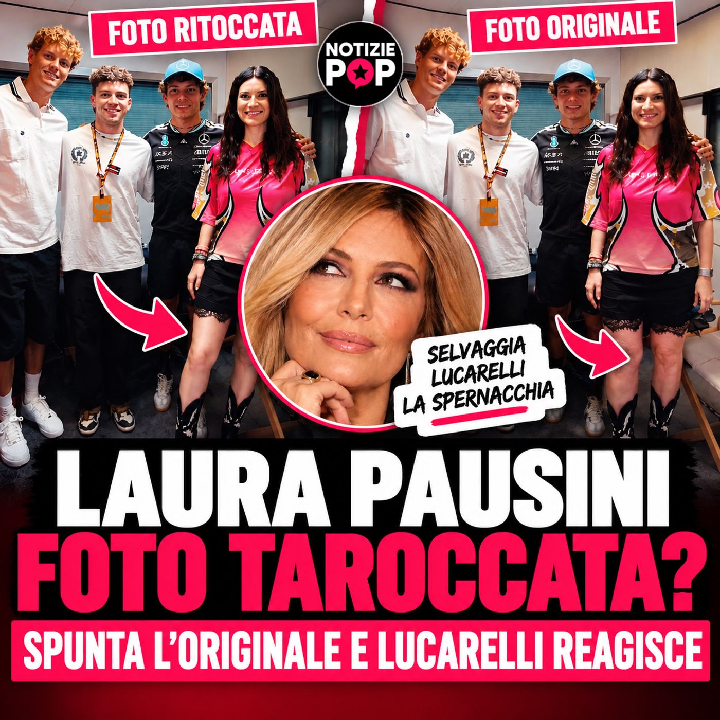 Laura Pausini e la foto taroccata: Selvaggia Lucarelli interviene e non perdona episode artwork