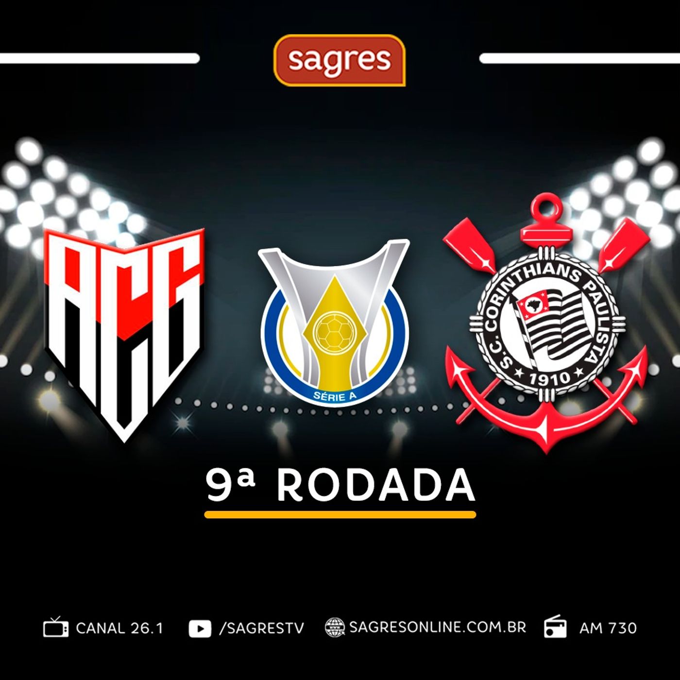 Série A 2022 #09 - Atlético-GO 0x1 Corinthians, com Paulo Massad episode artwork