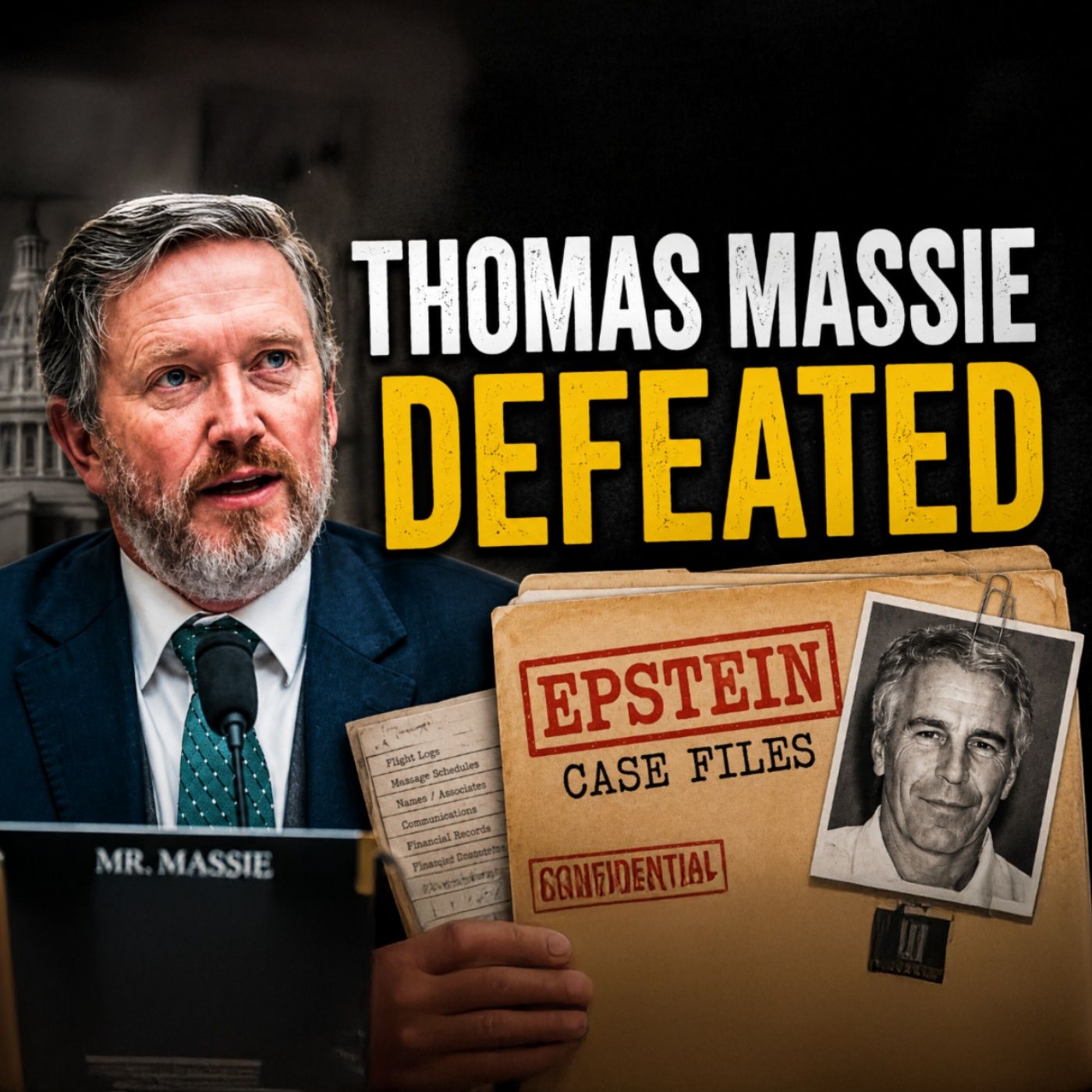 Massie Loss Over Epstein Files