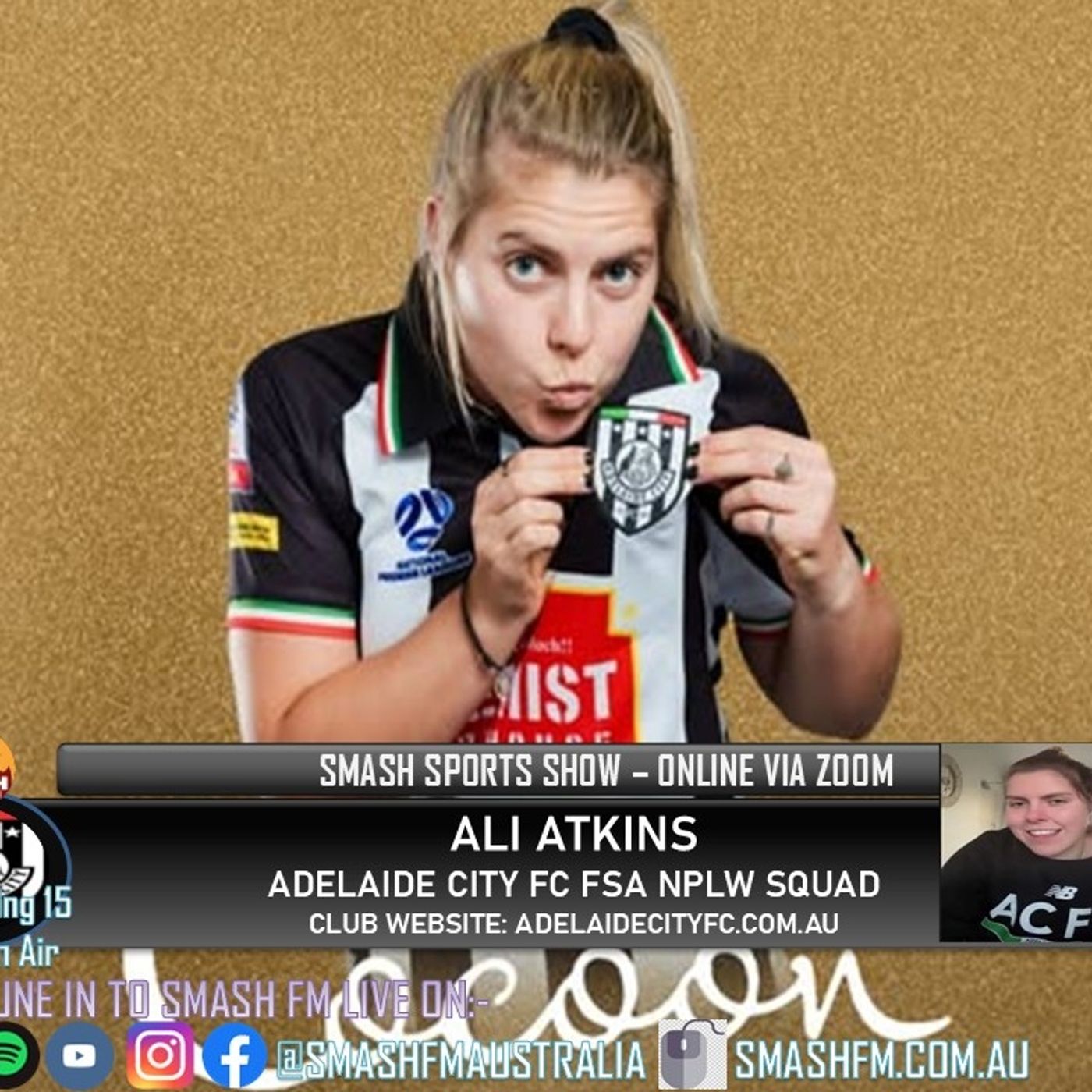SSS15THYR: Adelaide City FC NPLW Ali Atkins Interviews 110925