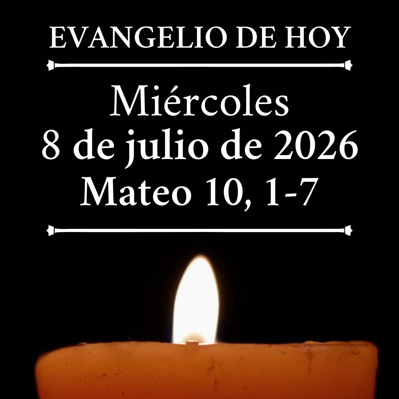 Evangelio del miércoles 8 de julio de 2026 - Id y proclamad que ha llegado el reino de los cielos episode artwork