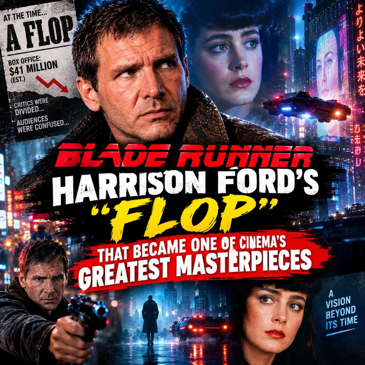 Blade Runner Harrison Ford’s “Flop” That Became One of Cinema’s Greatest Masterpieces episode artwork