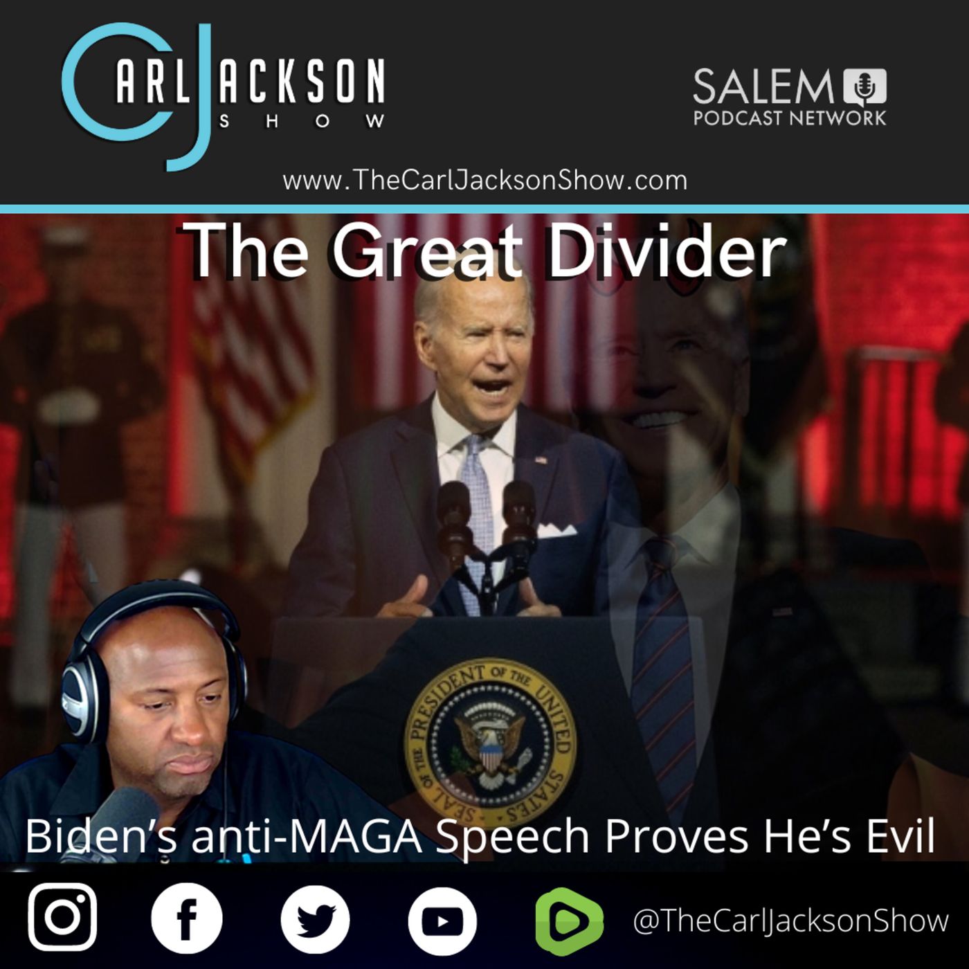 The Great Divider: Biden’s anti-MAGA Speech Proves He’s Evil