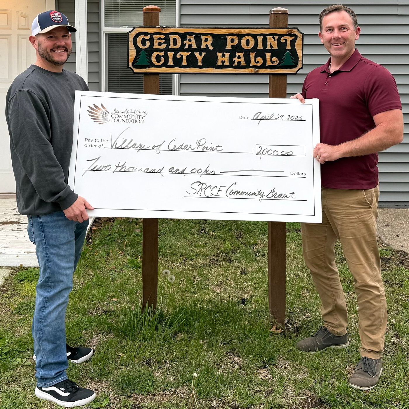 Village of Cedar Point receives SRCCF grant for community initiative episode artwork