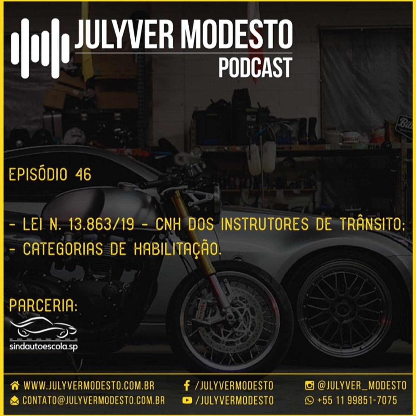Trânsito, por Julyver Modesto