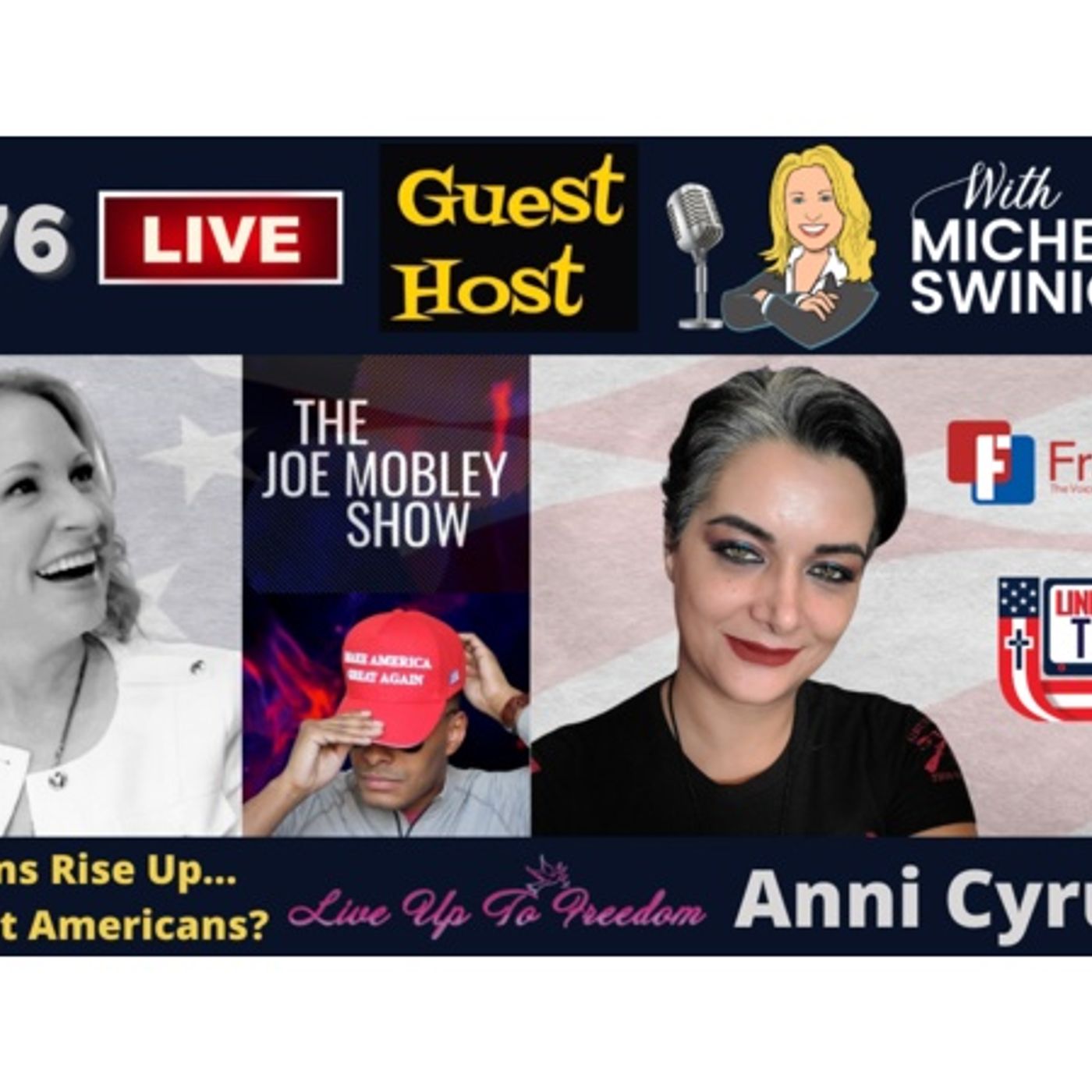 376: Anni Cyrus - Iranians Are Rising Up...Why Not Americans? Do We Love Tyranny episode artwork