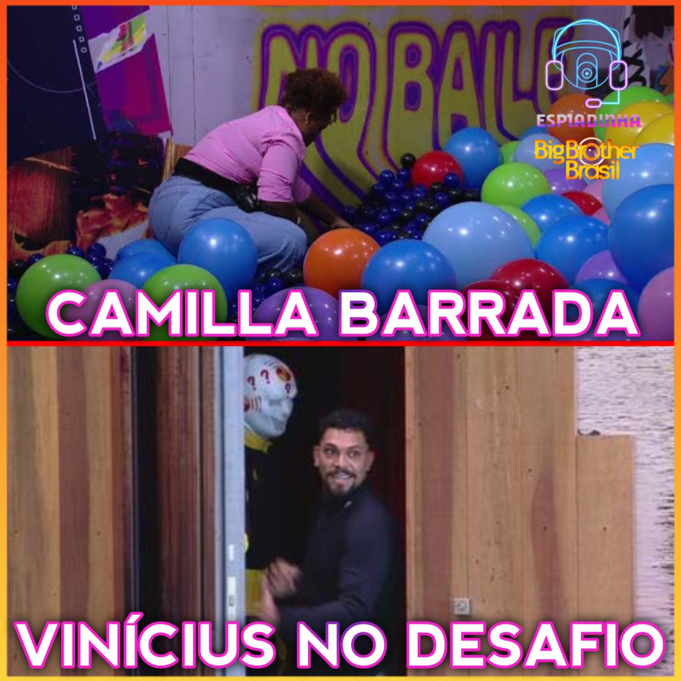 Vinícius no Quarto do Desafio + Camilla barrada da festa! | BBB 25