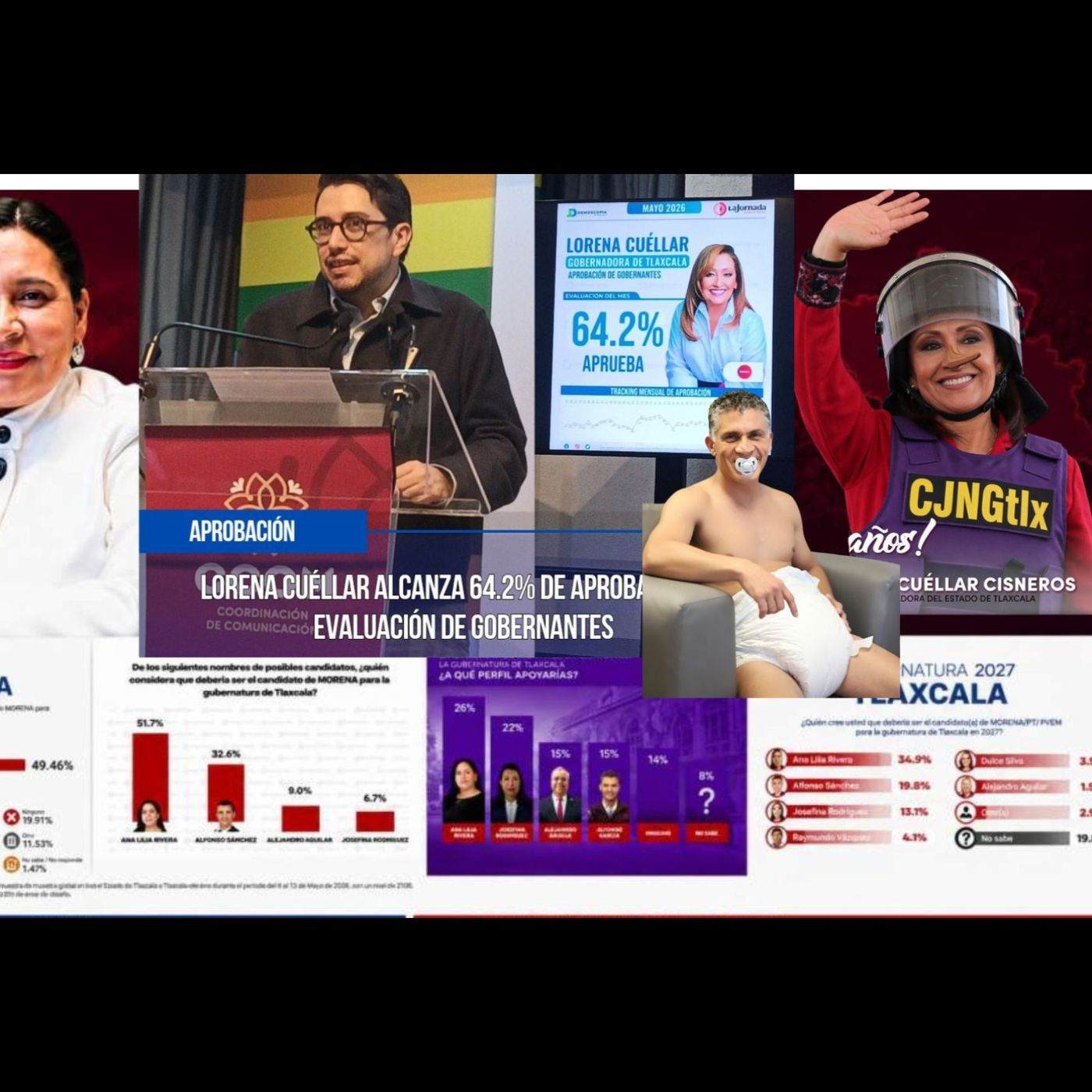 YA SIÉNTESE, SEÑORA! EL VOCERO QUE QUIERE SER PRESIDENTA DEL CLUB DE FANS DE LAS ENCUESTAS FELICES episode artwork