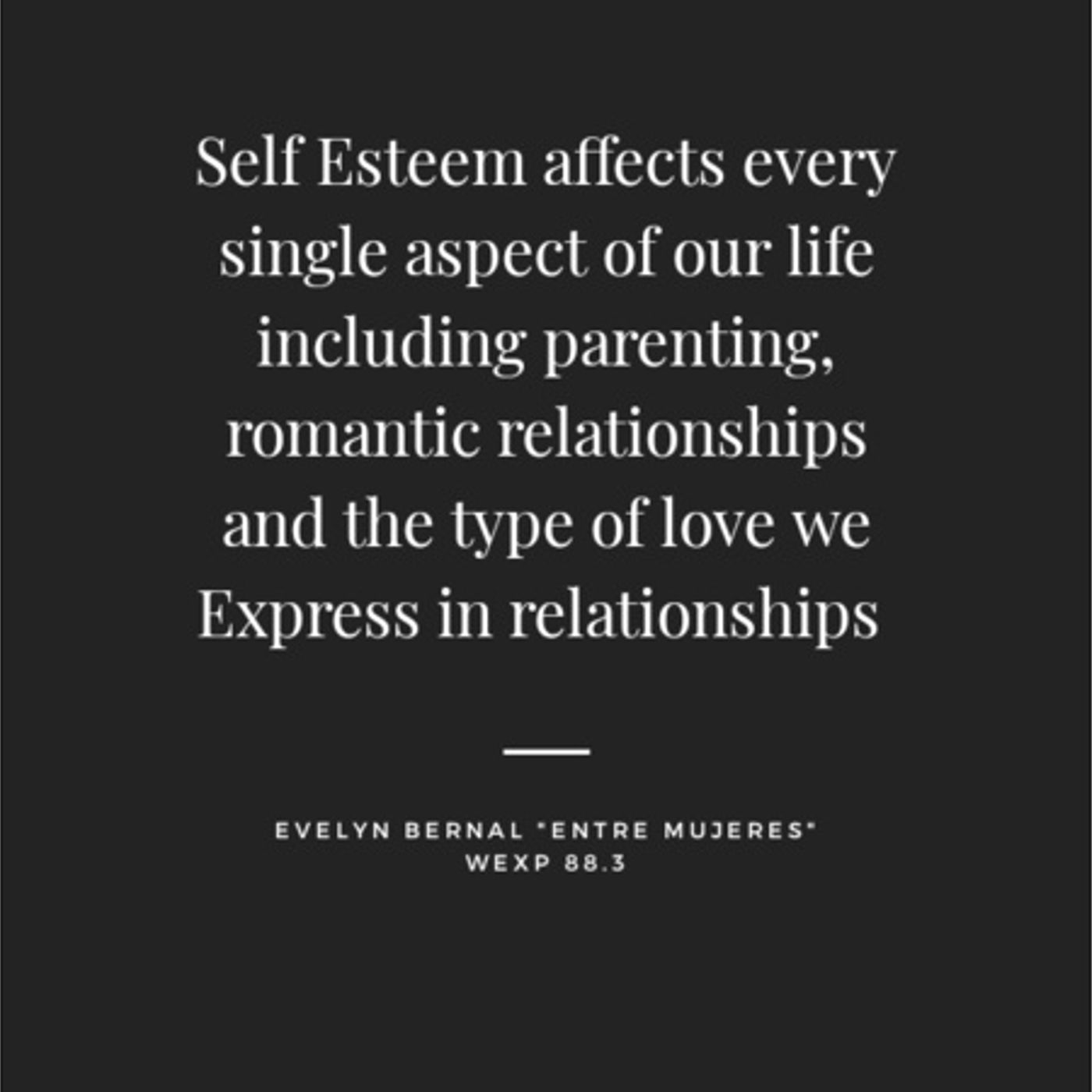Self esteem