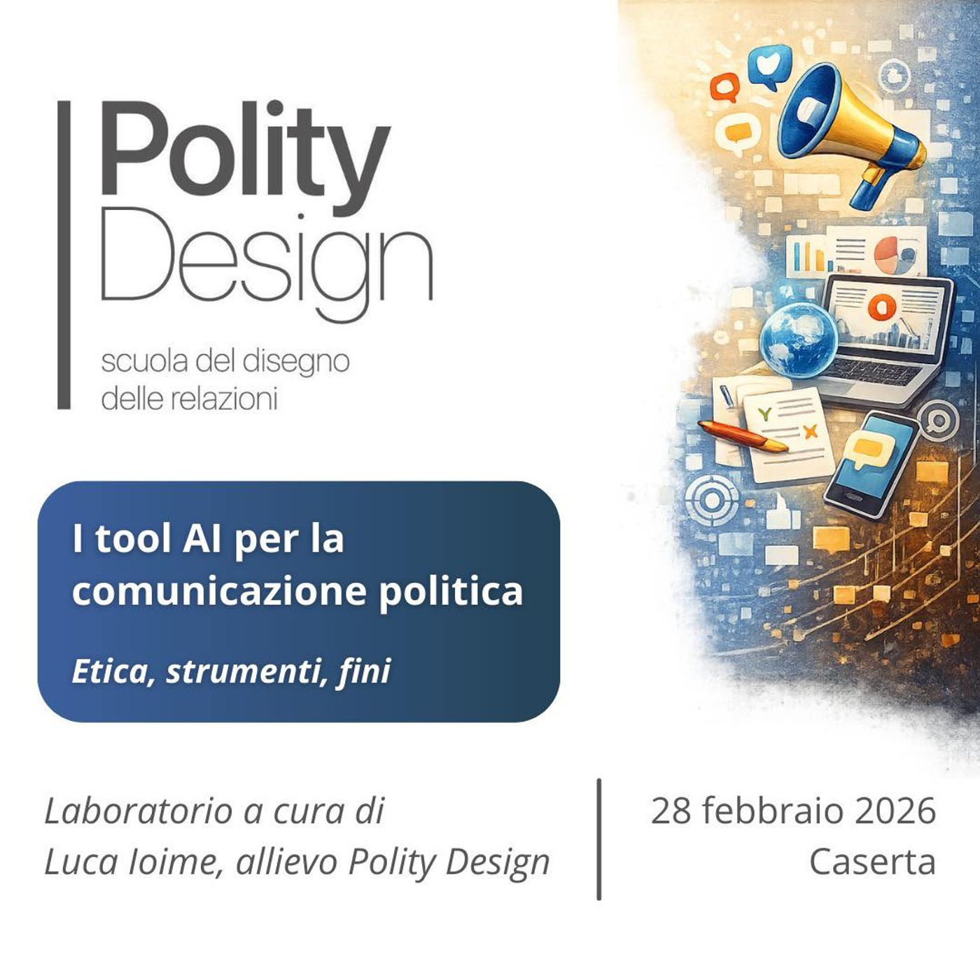 I tool AI per la comunicazione politica. Etica, strumenti, fini | Luca Ioime, Polity Design episode artwork