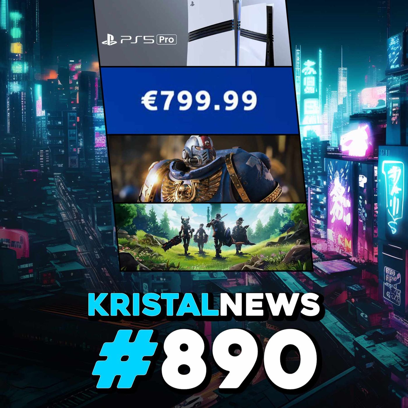 ECCO PS5 PRO e... COSTA QUANTO??!! | RECORD SPACE MARINE 2 | TOWERBORNE ▶ #KristalNews 890 episode artwork