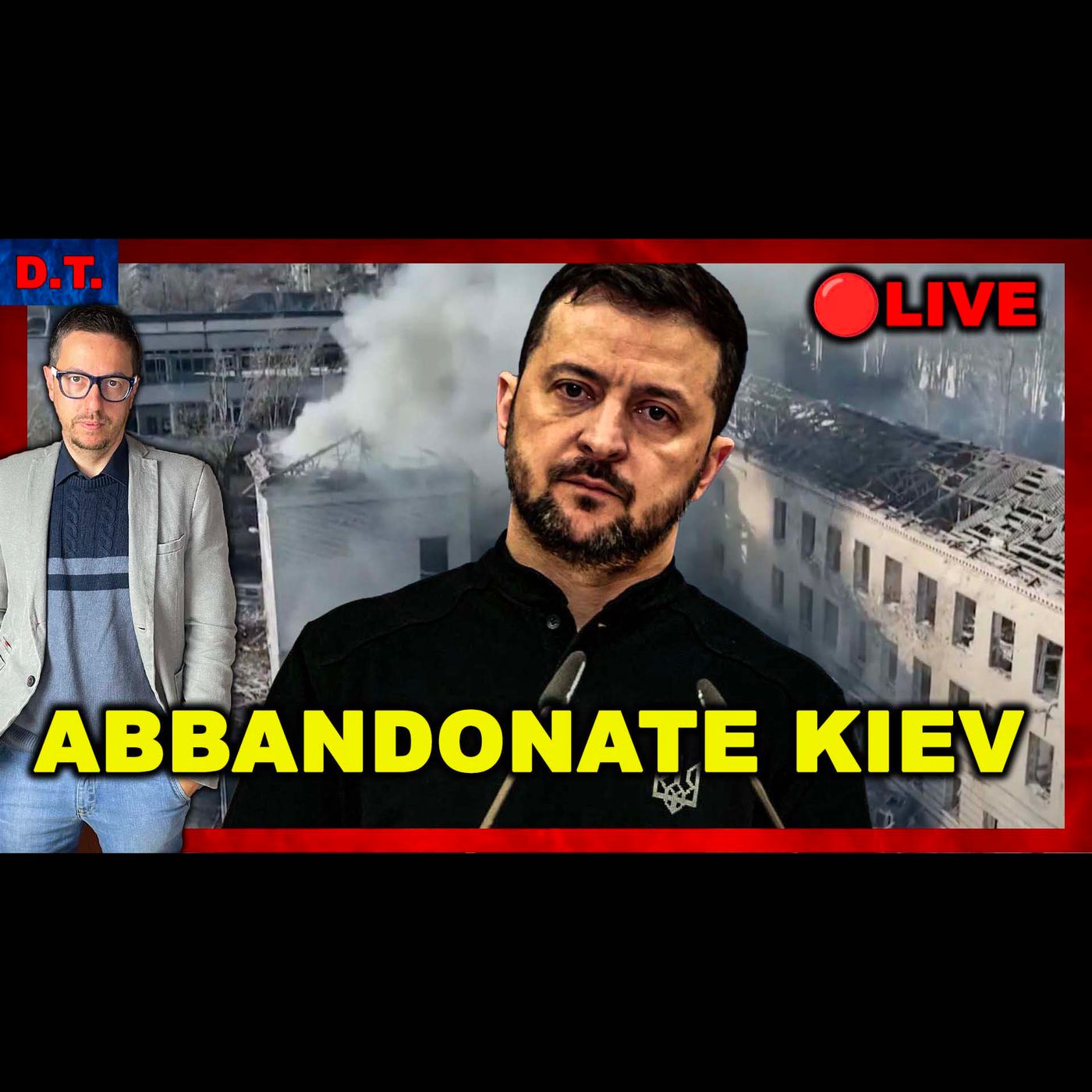 ABBANDONATE KIEV FINCHÉ POTETE, QUASI EVACUAZIONE DA PARTE DEL SINDACO | Live Ep35🔴