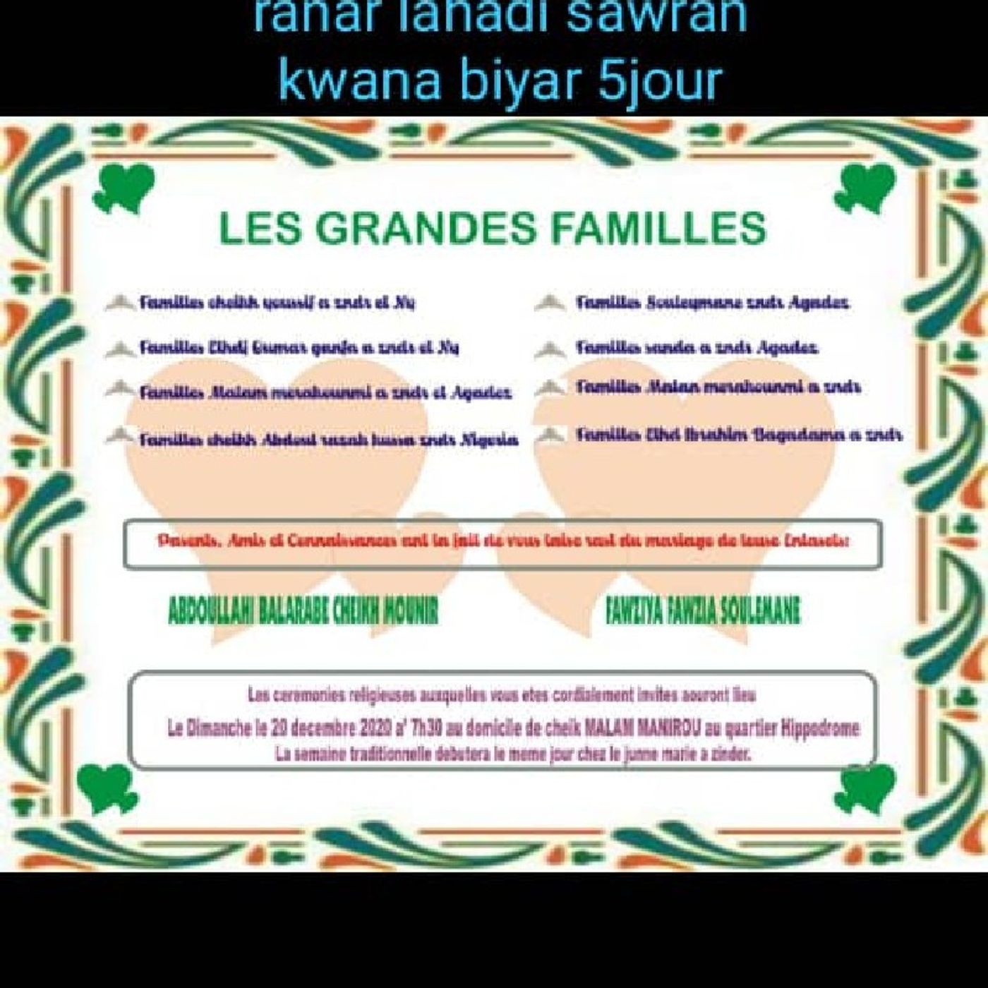 Radio Gandal FM Almoudo Tijany