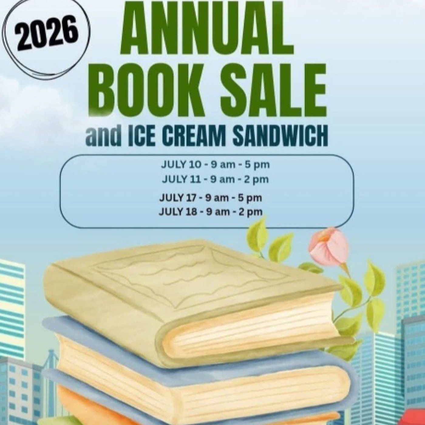 Book sale and ice cream sandwiches coming to Marseilles library episode artwork