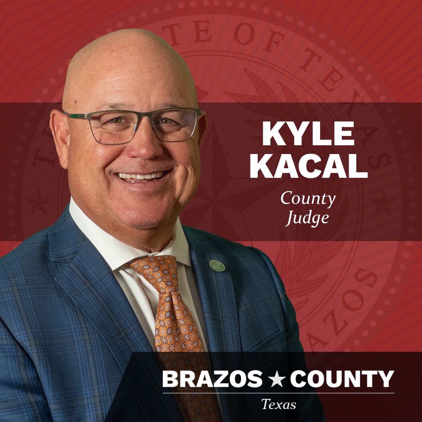 Brazos County Acting Judge Kyle Kacal on WTAW episode artwork