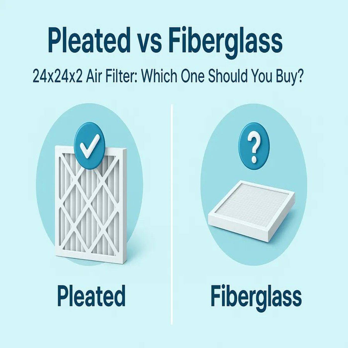 Pleated vs Fiberglass 24x24x2 Air Filter: Which One Should You Buy? episode artwork