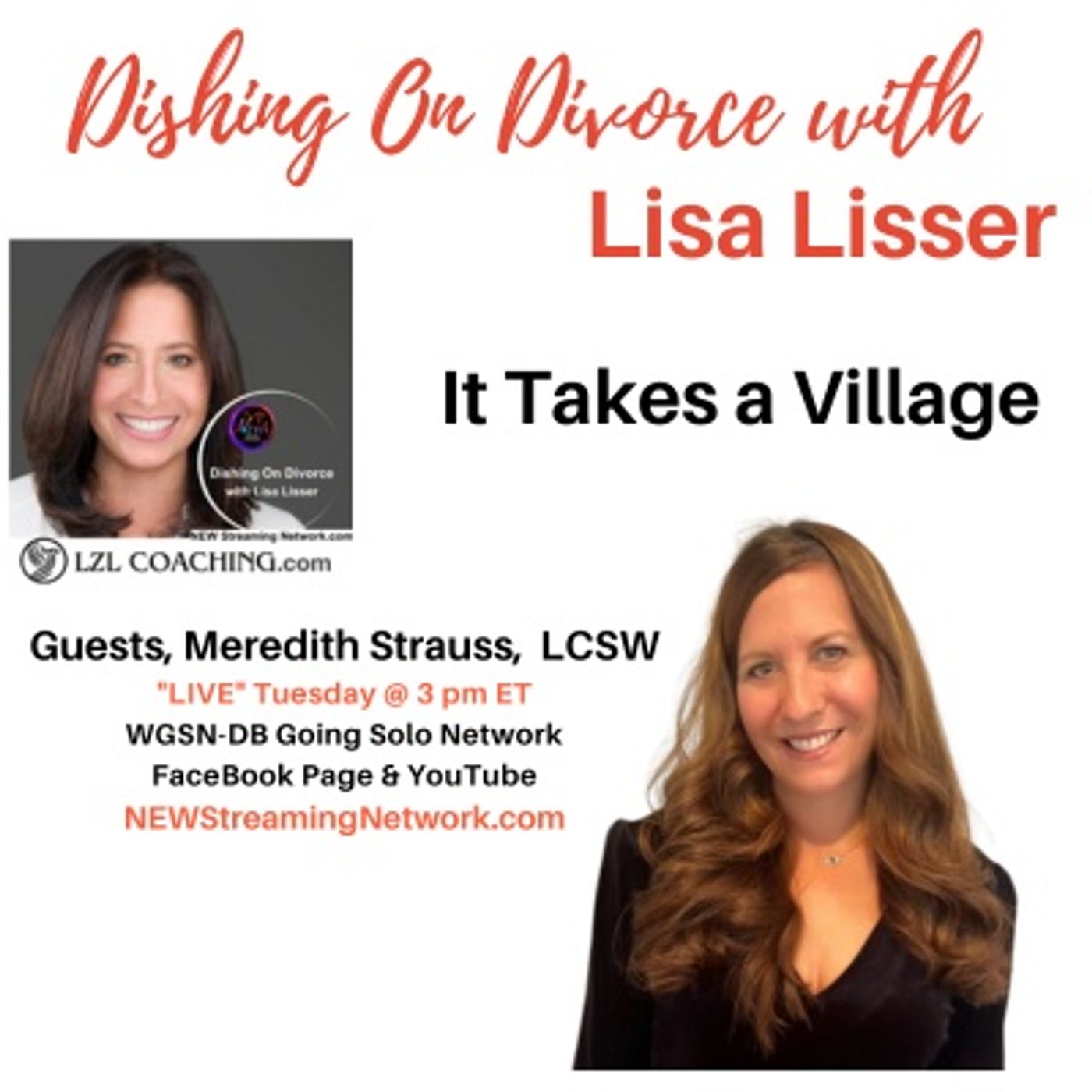 It Takes a Village with Meredith Strauss LCSW episode artwork