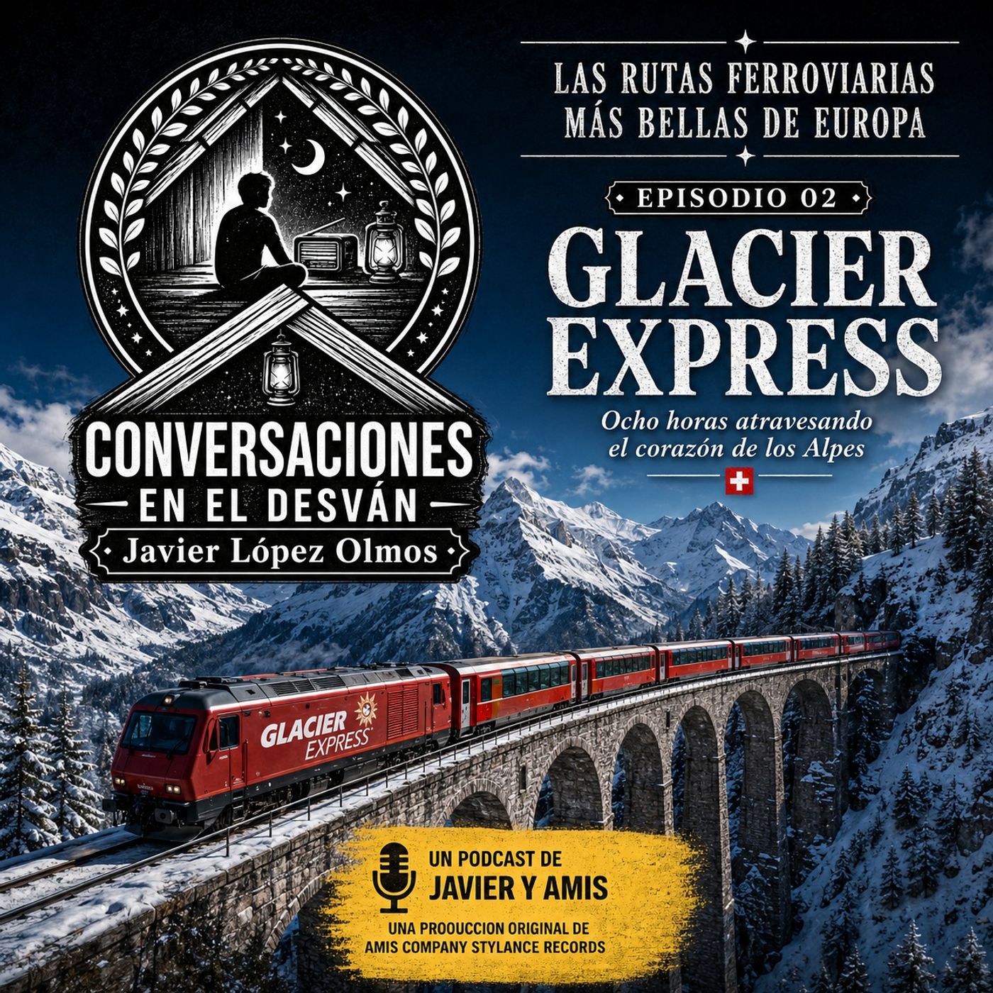 Las rutas ferroviarias más bellas de Europa - Episodio 02: Glacier Express | Javier Lopez Olmos
